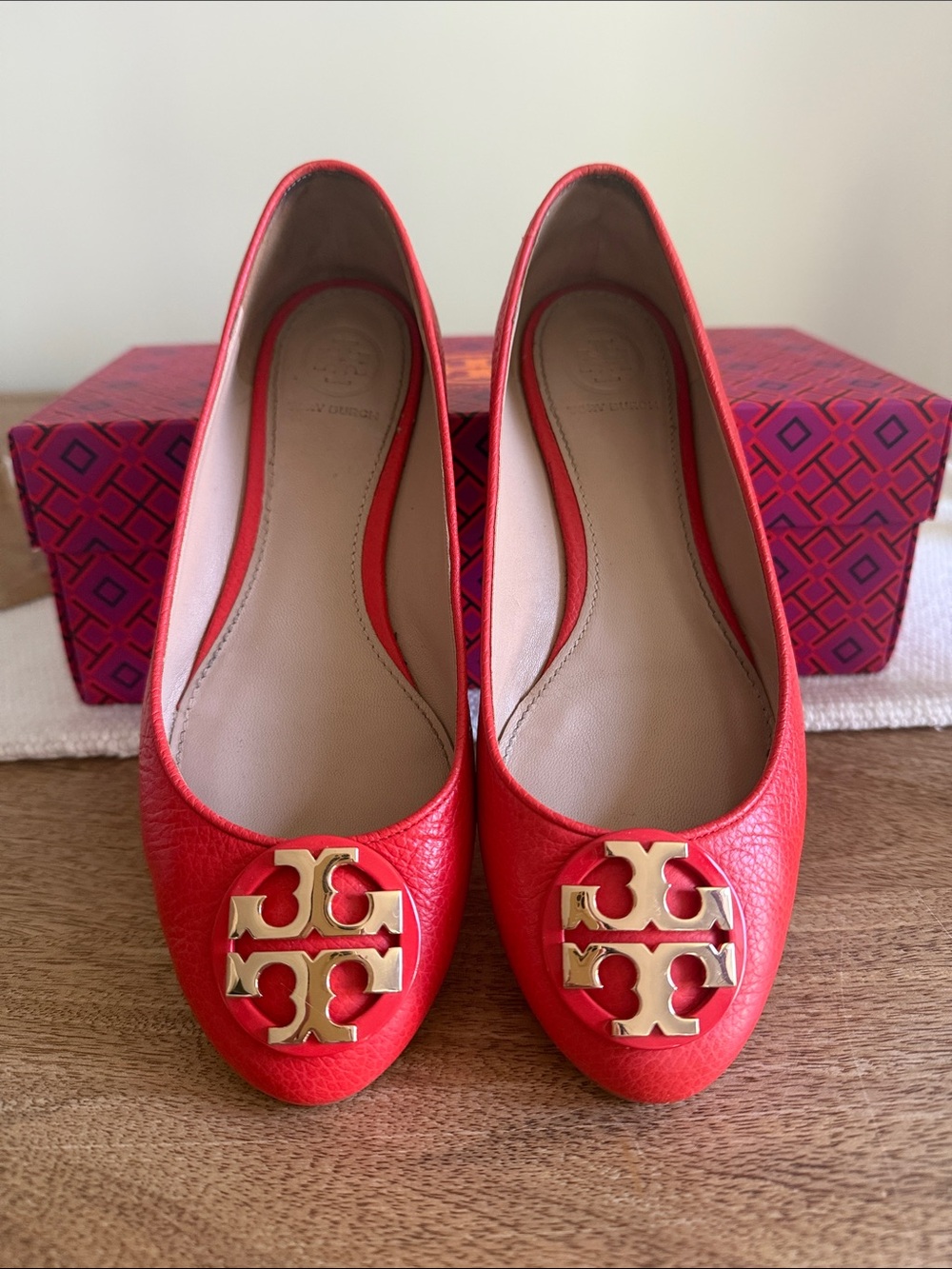 Tory Burch Claire Ballet Flat in Samba
